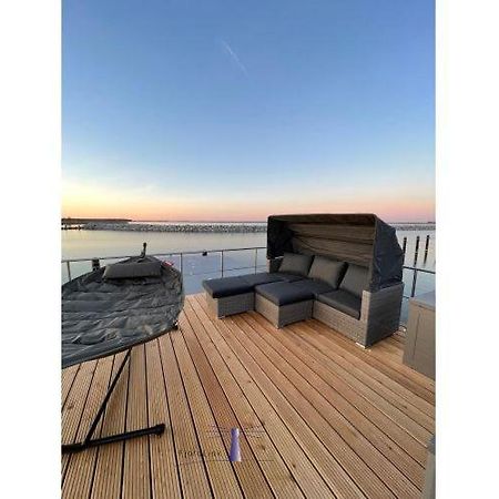 Hausboot Fjord Haven Mit Biosauna In Barth Zewnętrze zdjęcie