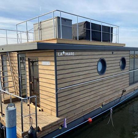 Hausboot Fjord Haven Mit Biosauna In Barth Zewnętrze zdjęcie