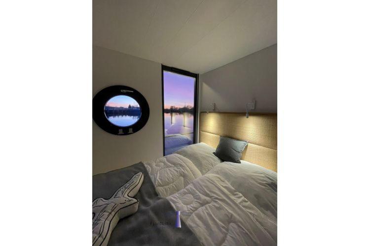 Hausboot Fjord Haven Mit Biosauna In Barth Zewnętrze zdjęcie